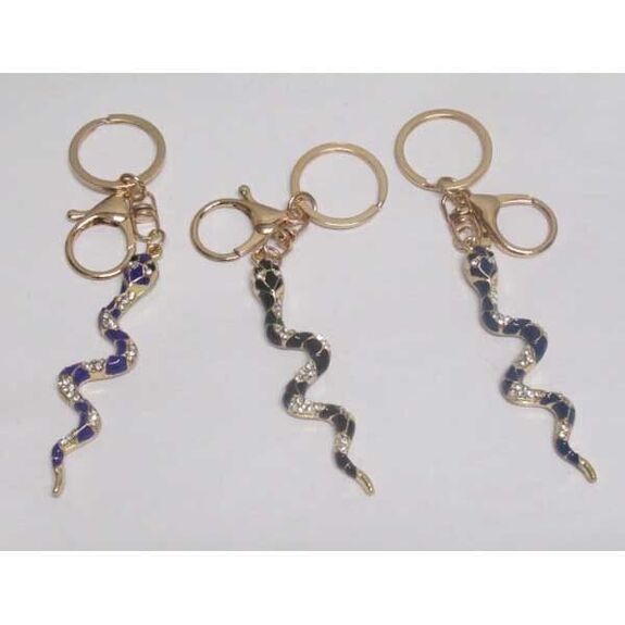 snake keychain jewelry