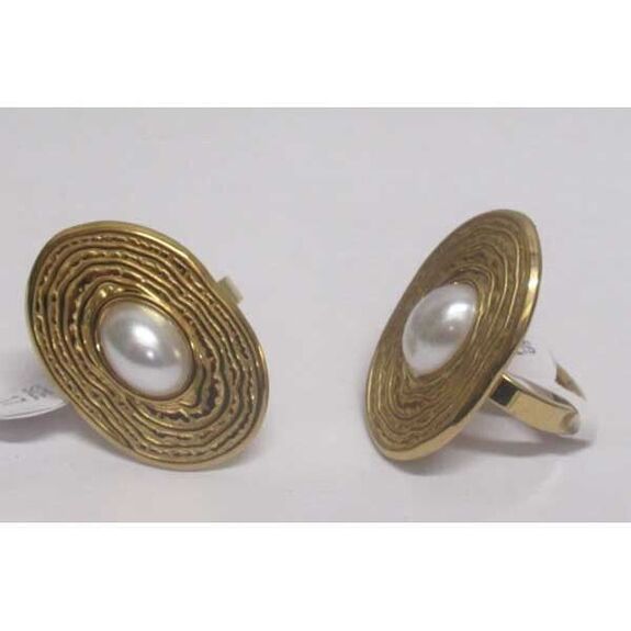 steel pearl stream ring