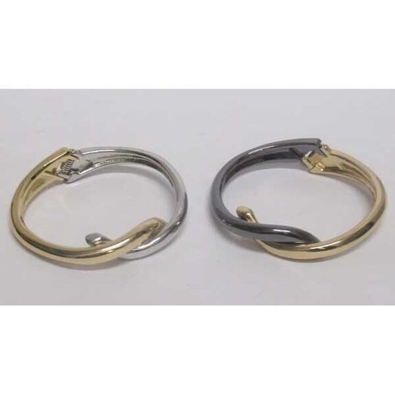 Jewelry bracelet gold black and gold silver