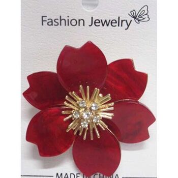 camellia brooch flower