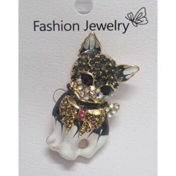 jewelry brooch pin cat knot