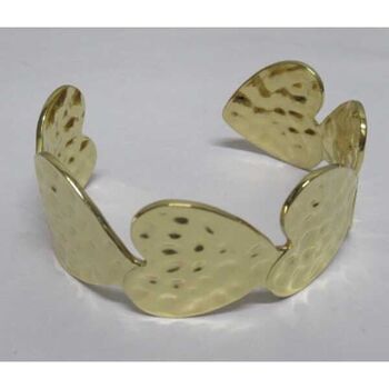 bracelet acier coeur ouvert