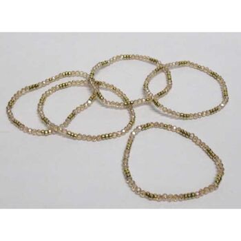 brown pearl jewelry bracelet pack of 5