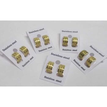 créole acier doré bling bling