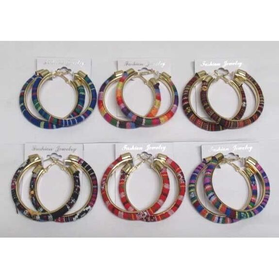 bijoux boucles d'oreilles wax autres coloris