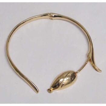 collier cerceau tulipe