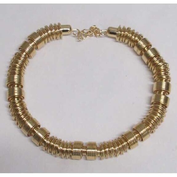 gold jewelry choker turbine row