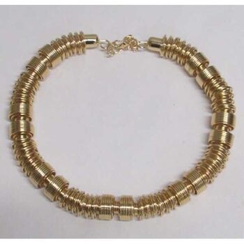 gold jewelry choker turbine row