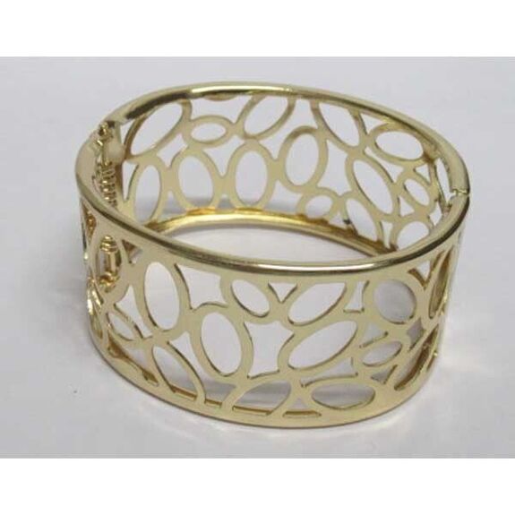 gold-plated bubble bracelet