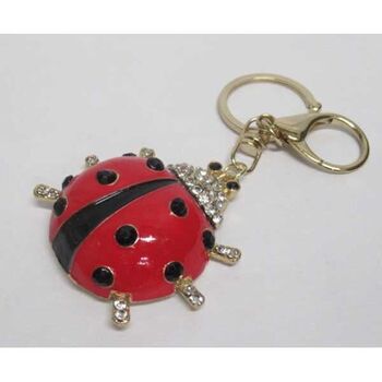 bijoux coccinelles porte cle