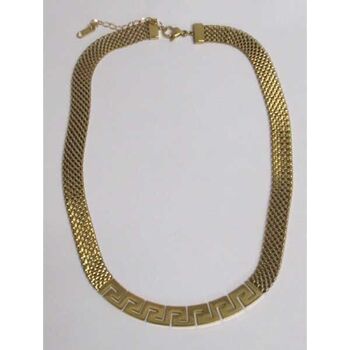 bijoux ras de cou muraille acier