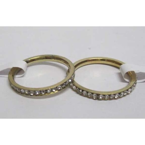 women's golden steel rhinestone alliance