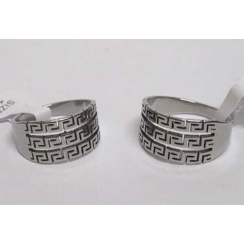 bague 3 rangées muraille en acier