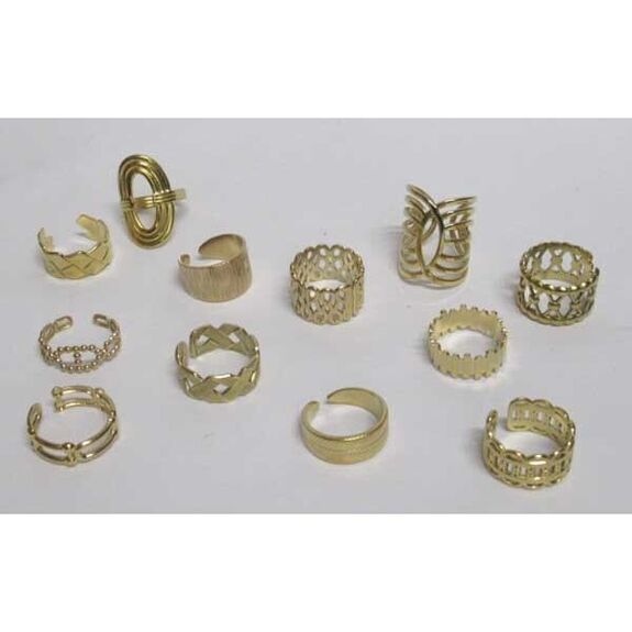 model mixes steel rings