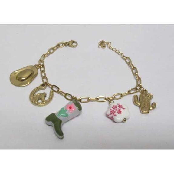 jewelry bracelet hat cactus steel boots