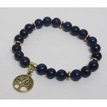 lapis lazuli tree of life bracelet