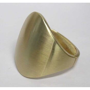 domed egg golden bracelet