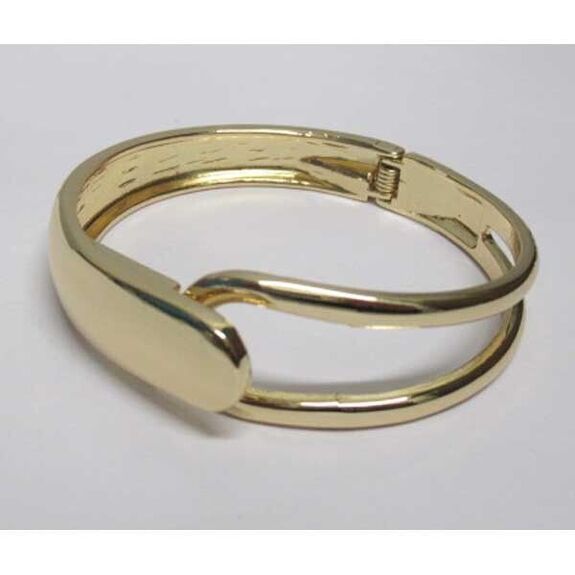 bracelet bijoux dore creux