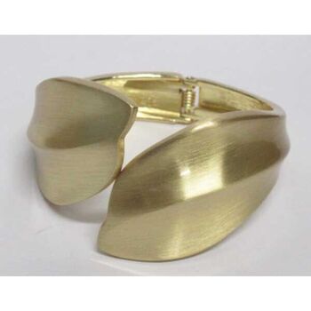 gold Cleopatra bangle bracelet