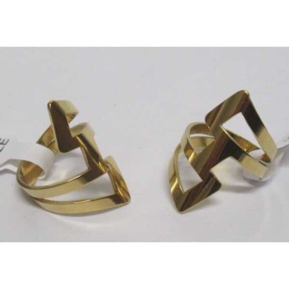 Nassima gold-plated steel ring