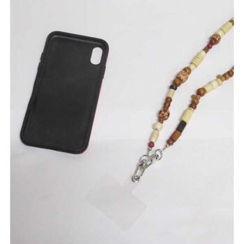 bijoux chaine en bois