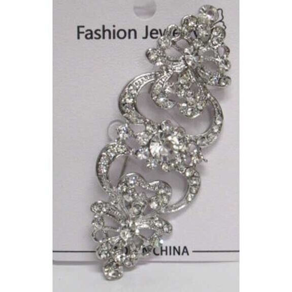 silver oriental brooch jewelry