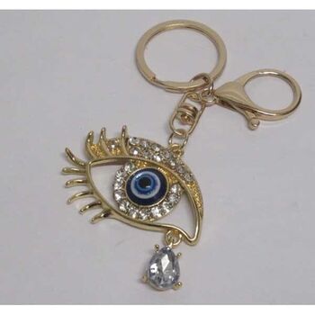 jewelry key ring eye drop pendant