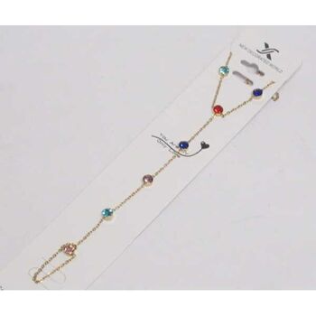 Main bracelet, steel crystal in all colors