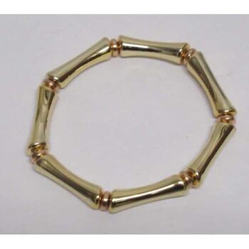 Bijoux poignet jonc en dore elastique