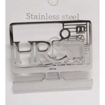 stainless steel human resources brooch jewelry