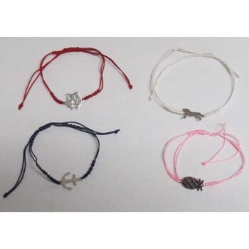 Stainless steel rhinestone heart bracelet jewelry