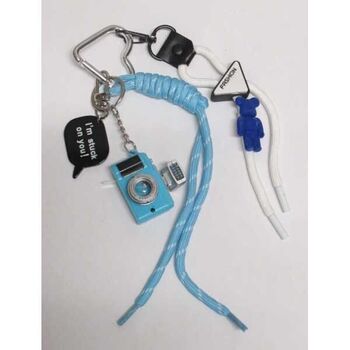 keychain, jewelry, bag, camera