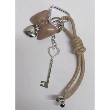 keychain, jewelry, bag, bow tie