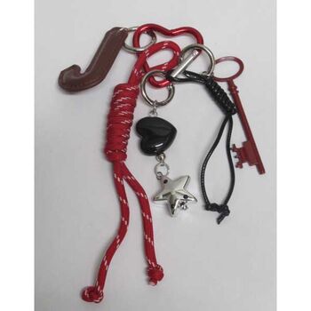 keychain, jewelry, bag, heart, star