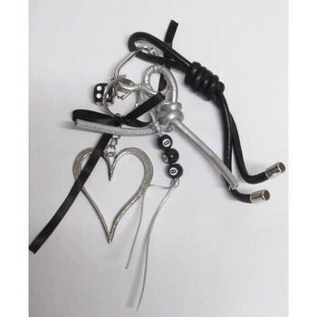 keychain, jewelry, bag, heart, billiard balls