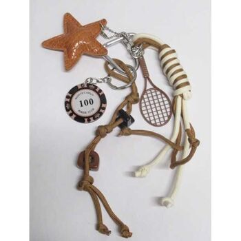 keychain jewelry bag racket casino chip