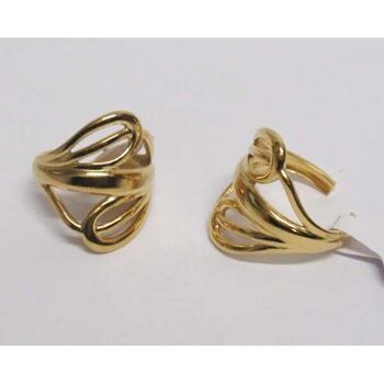 bijoux bague Leana en acier