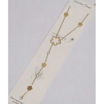 Bijoux collier Y acier inoxydable idéal pour decollete plongeant