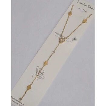 bijoux collier Y main Fatma en acier