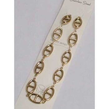 bijoux collier maillon ancre