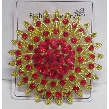 Broche dore robe accessoire mariée