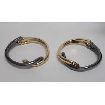 Bijoux bracelet doré noir