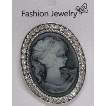 bijoux broche camée