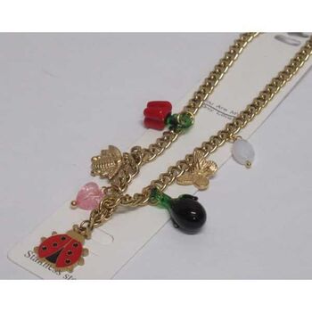 Provence charm necklace jewelry in steel