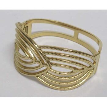 ethnic steel bracelet