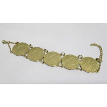 Louis d'or steel bracelet jewelry