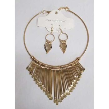 hoop with golden rods