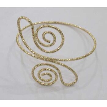 Gold jewelry arm ornament