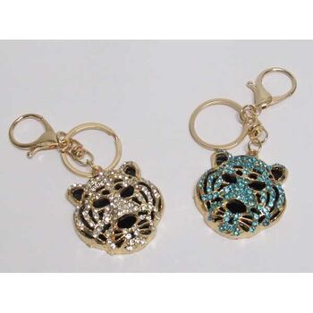 Panther head keychain jewelry