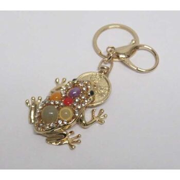 green frog bag jewelry